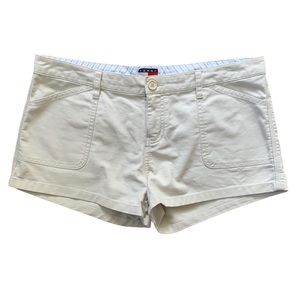 Tommy Hilfiger Jeans Women’s Chino Shorts Size 13 Tan Cotton